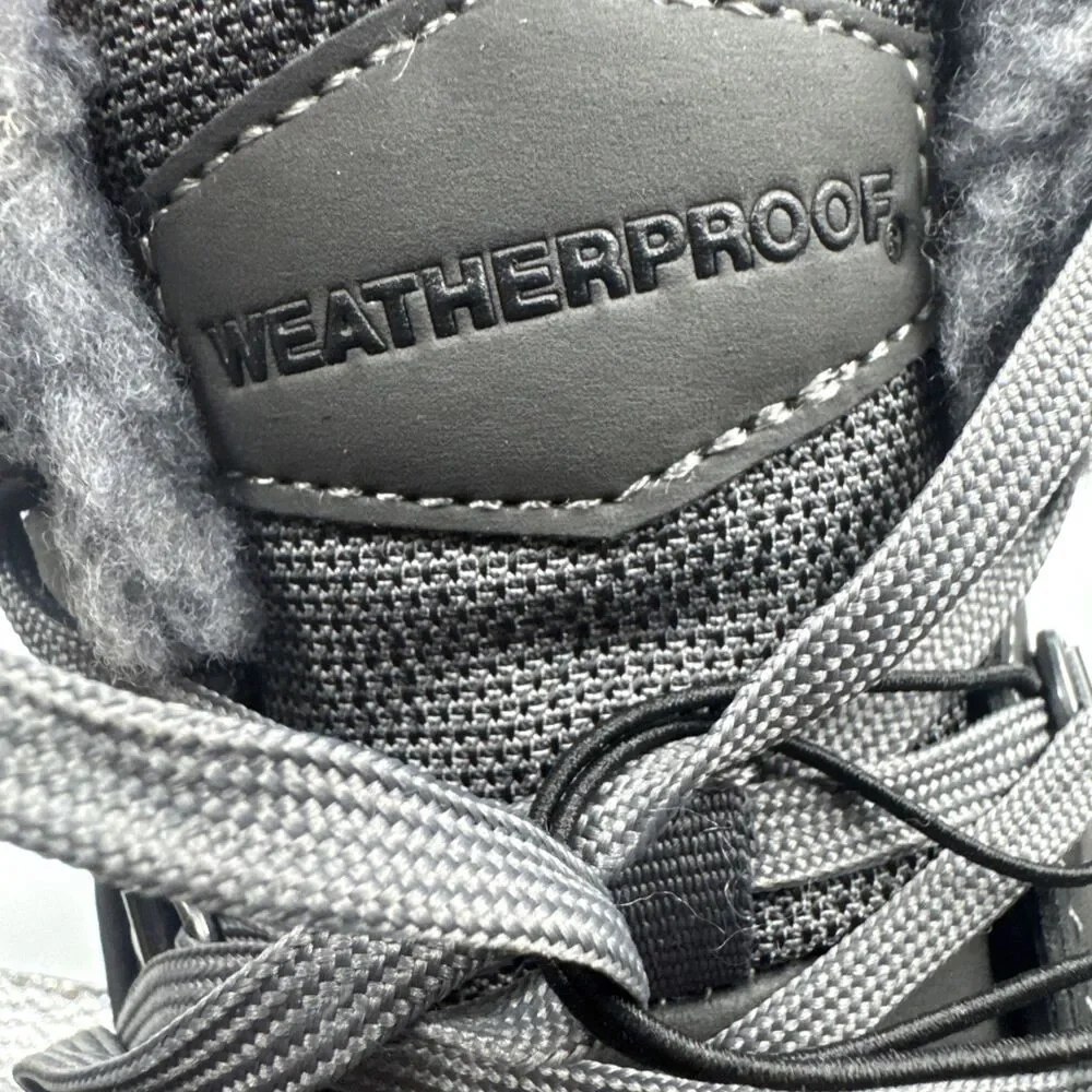 Weatherproof Men's Gray Slope Size 12 Lace-Up Sneaker Boot New